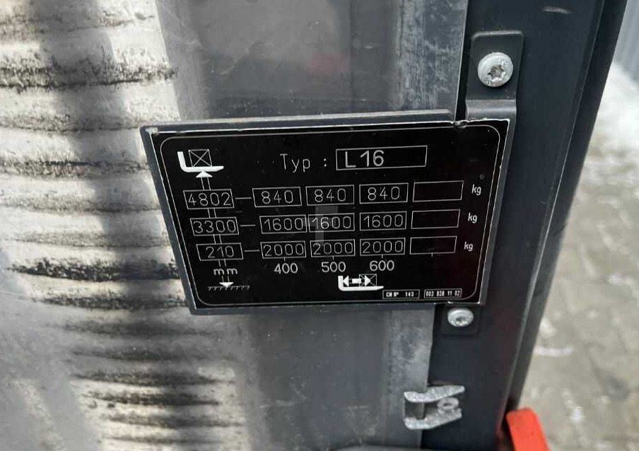 Linde L16 - Stacker: picture 5 Linde L16 - Stacker: picture 5