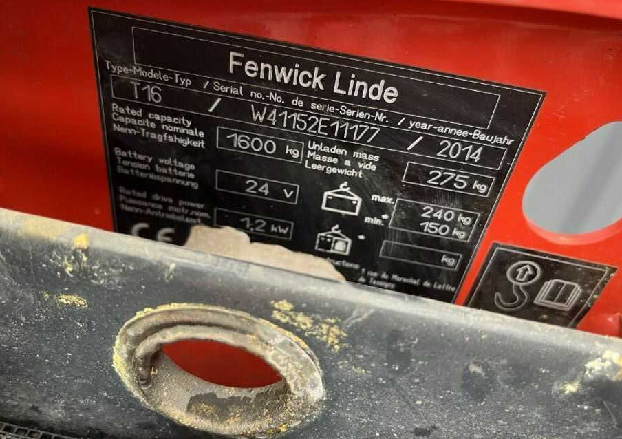 Linde T16 - Pallet truck: picture 4 Linde T16 - Pallet truck: picture 4
