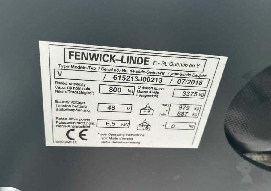 Linde V12 - Order picker: picture 4 Linde V12 - Order picker: picture 4