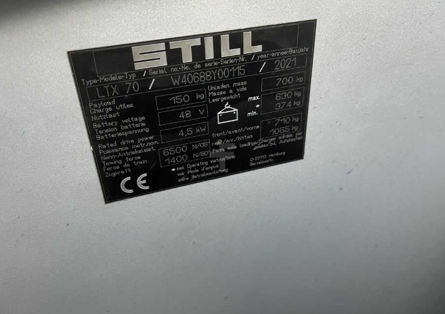 Still LTX70 - Tow tractor: picture 4 Still LTX70 - Tow tractor: picture 4