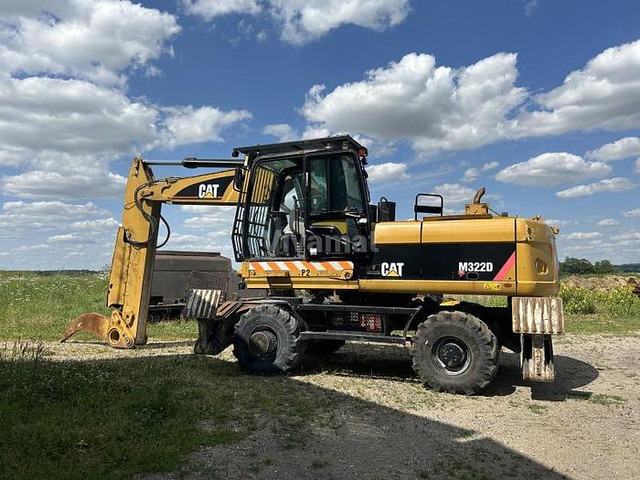 Caterpillar M322D VAH - Mini excavator: picture 1 Caterpillar M322D VAH - Mini excavator: picture 1