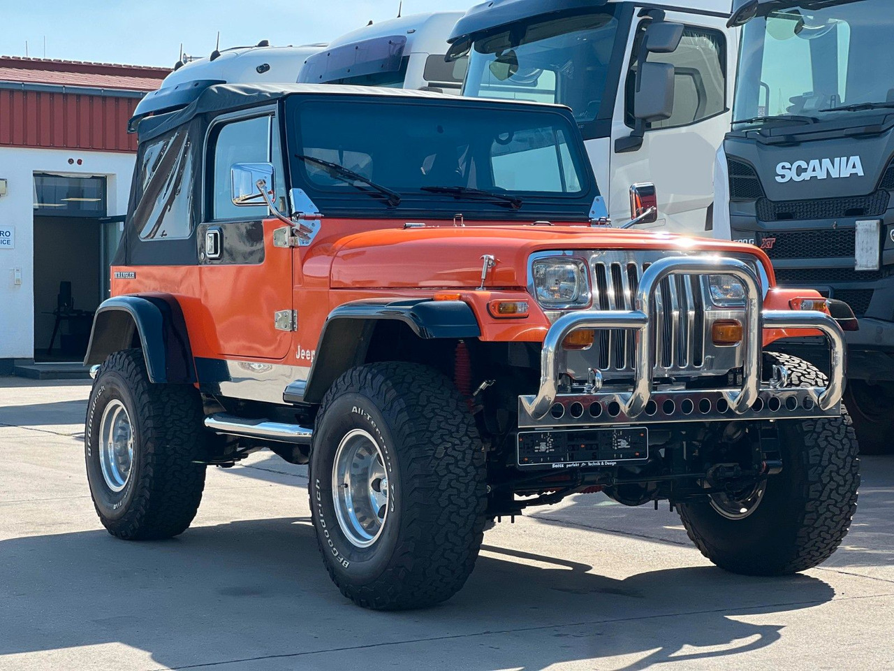 Jeep Wrangler * V8 UMBAU * OLDTIMER * TOP * - SUV: picture 3 Jeep Wrangler * V8 UMBAU * OLDTIMER * TOP * - SUV: picture 3
