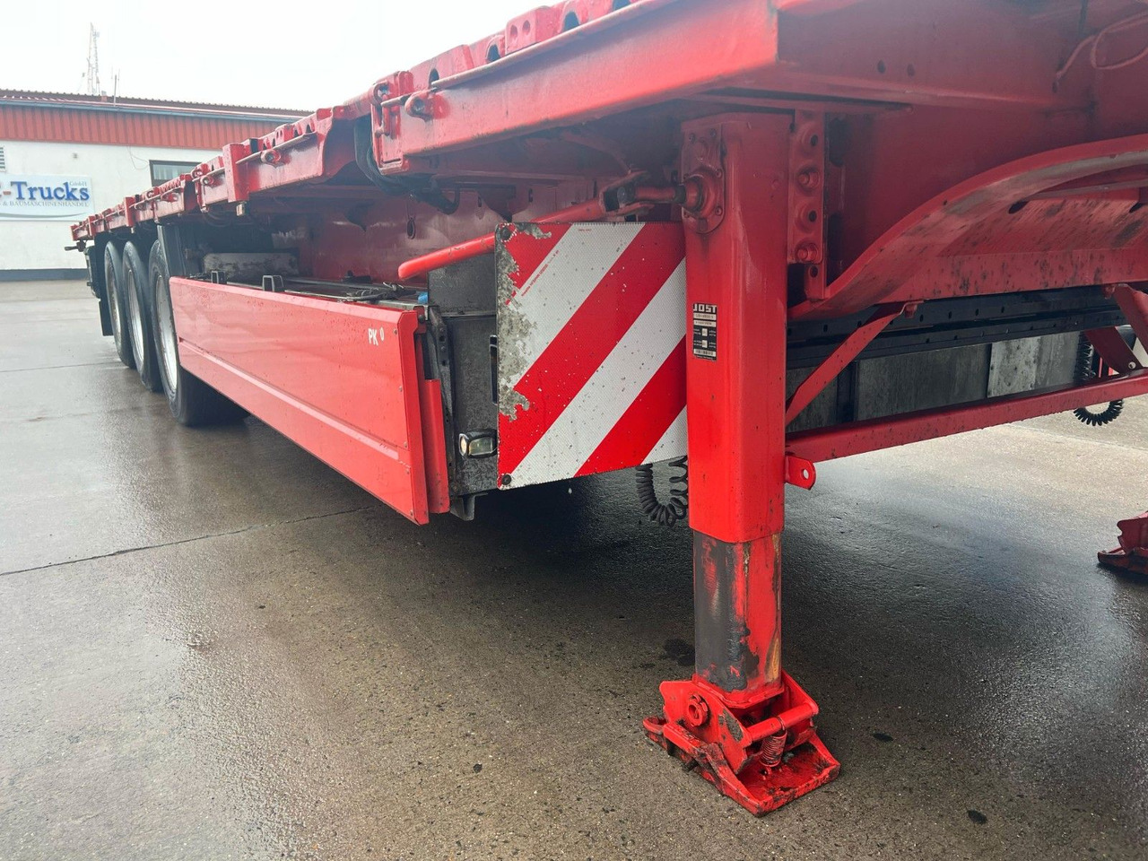 Krone SD * PALETTENKASTEN * 10x RUNGEN * STAHLMATTEN - Dropside/ Flatbed semi-trailer: picture 5 Krone SD * PALETTENKASTEN * 10x RUNGEN * STAHLMATTEN - Dropside/ Flatbed semi-trailer: picture 5