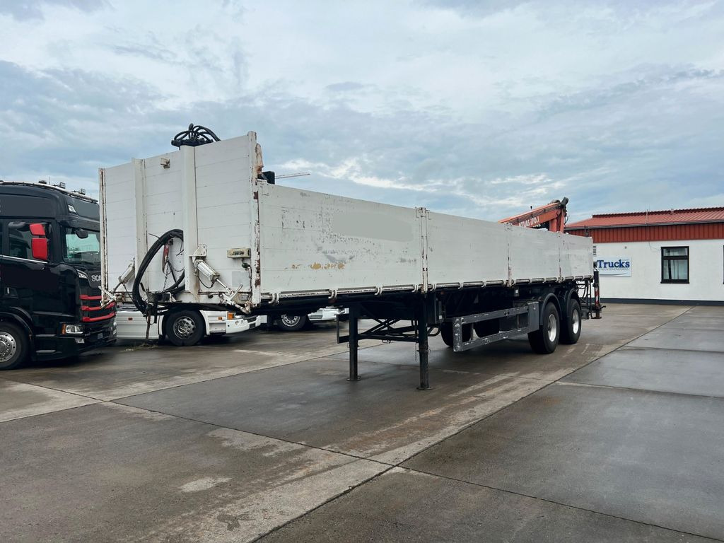 Langendorf SPEZ-SAP 20/27 * ATLAS KRAN * ABNEHMBAR **LIFT - Dropside/ Flatbed semi-trailer: picture 1 Langendorf SPEZ-SAP 20/27 * ATLAS KRAN * ABNEHMBAR **LIFT - Dropside/ Flatbed semi-trailer: picture 1