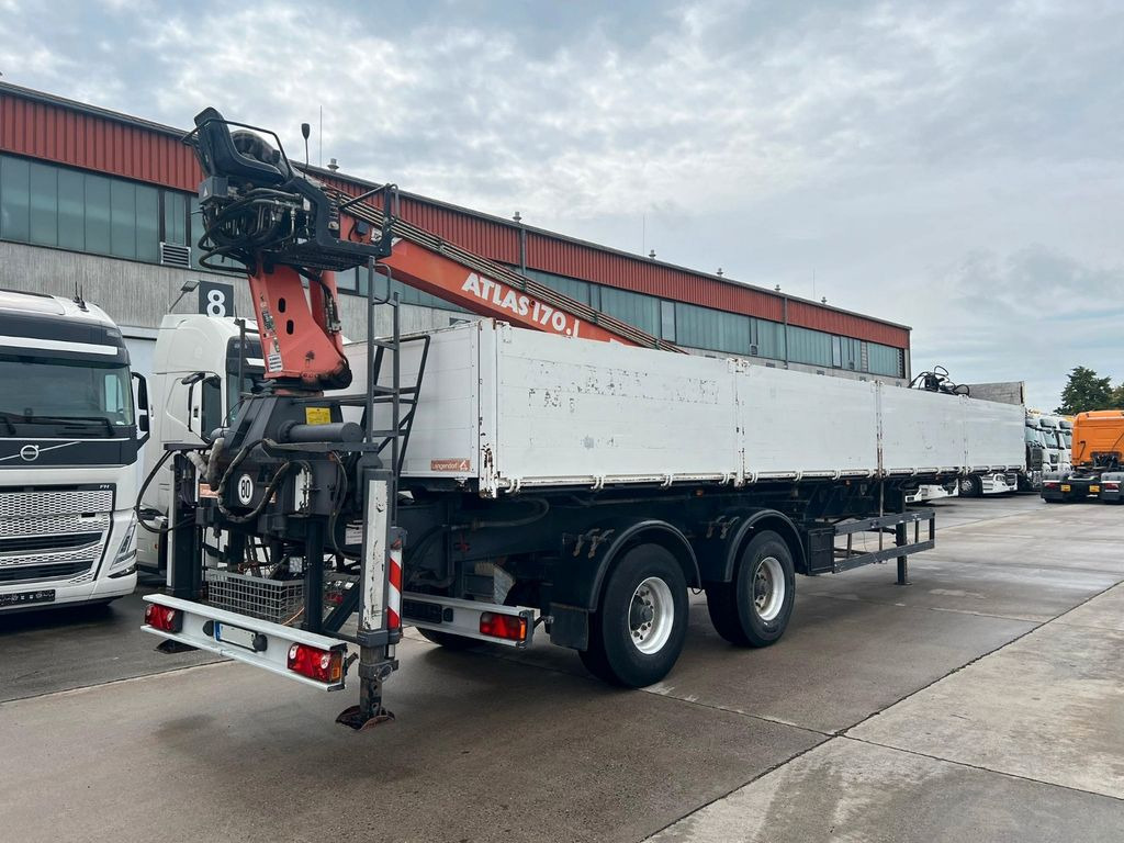 Langendorf SPEZ-SAP 20/27 * ATLAS KRAN * ABNEHMBAR **LIFT - Dropside/ Flatbed semi-trailer: picture 5 Langendorf SPEZ-SAP 20/27 * ATLAS KRAN * ABNEHMBAR **LIFT - Dropside/ Flatbed semi-trailer: picture 5