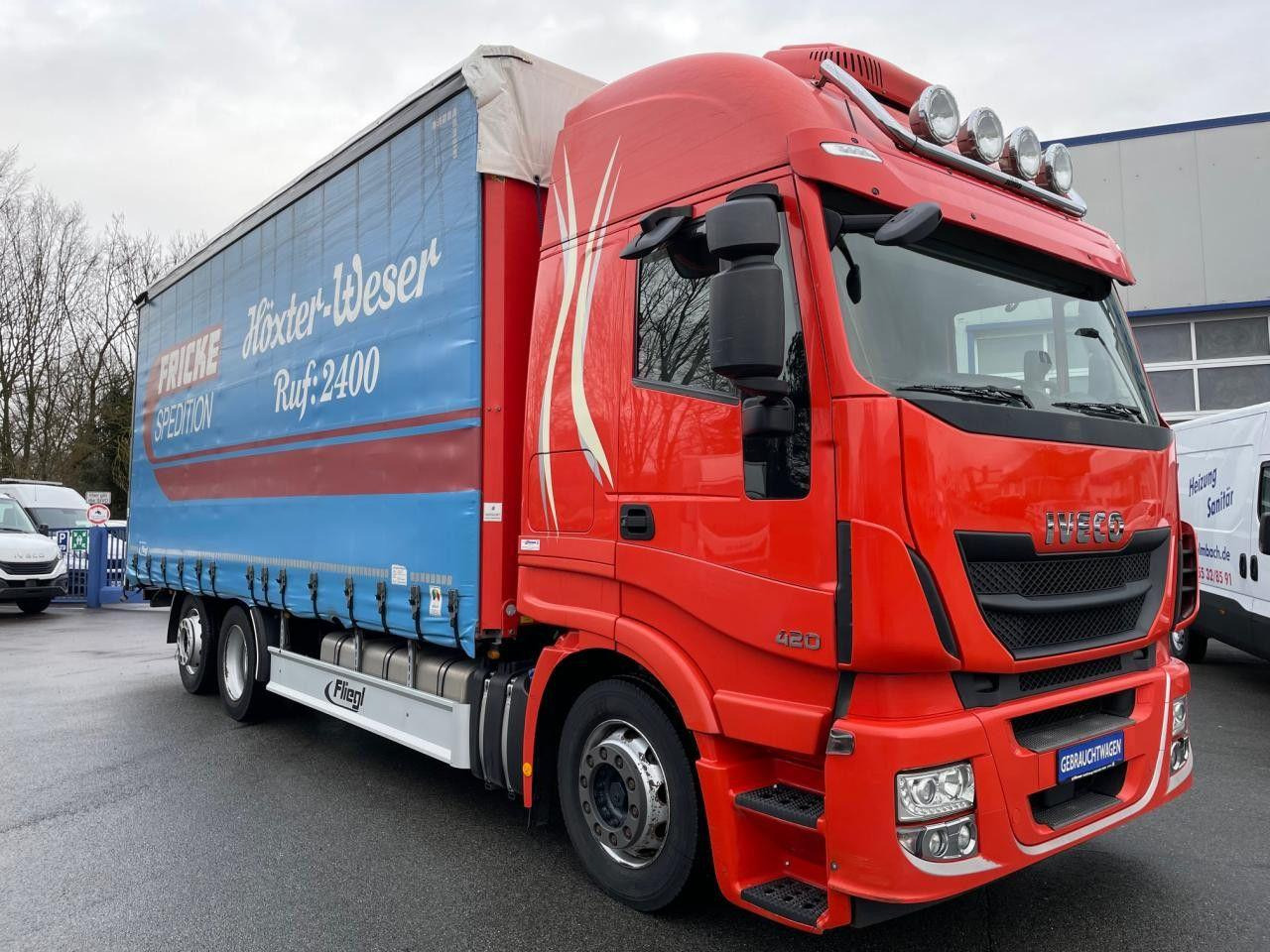 Iveco Stralis AS260S42Y/FP GV Euro6 Intarder Klima AHK Iveco Stralis AS260S42Y/FP GV Euro6 Intarder Klima AHK - Curtain side truck: picture 2 Iveco Stralis AS260S42Y/FP GV Euro6 Intarder Klima AHK Iveco Stralis AS260S42Y/FP GV Euro6 Intarder Klima AHK - Curtain side truck: picture 2