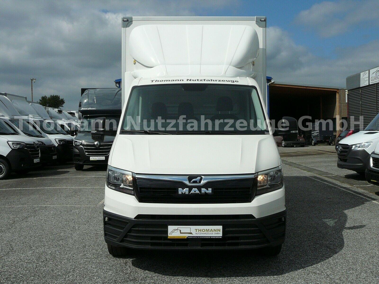 MAN TGE 3.180 Koffer Ladebordwand MAN TGE 3.180 Koffer Ladebordwand - Closed box van: picture 3 MAN TGE 3.180 Koffer Ladebordwand MAN TGE 3.180 Koffer Ladebordwand - Closed box van: picture 3