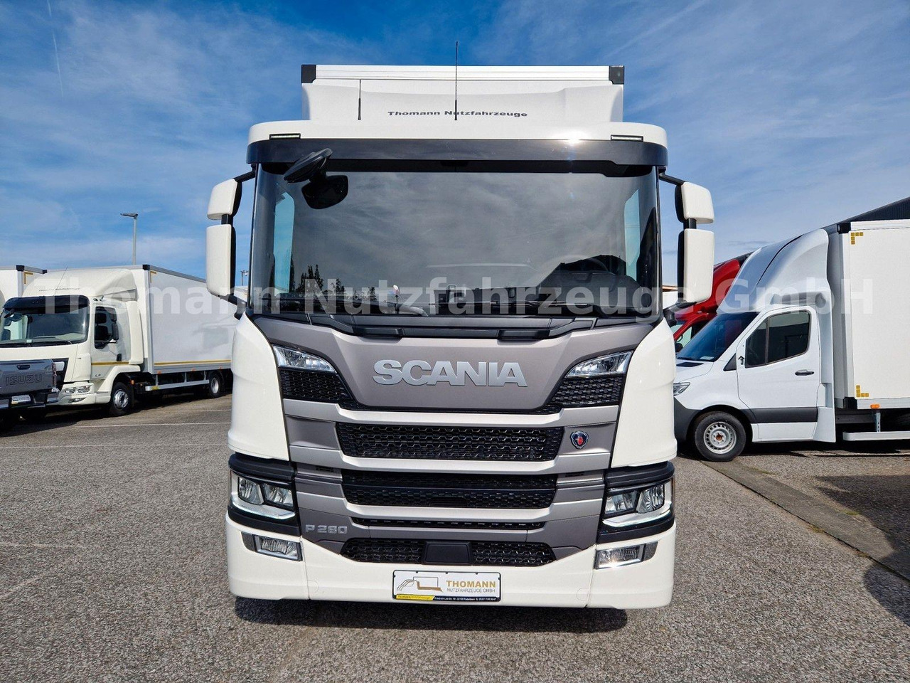 Scania P280 18t Premium Koffer mit BÄR LBW Scania P280 18t Premium Koffer mit BÄR LBW - Box truck: picture 2 Scania P280 18t Premium Koffer mit BÄR LBW Scania P280 18t Premium Koffer mit BÄR LBW - Box truck: picture 2