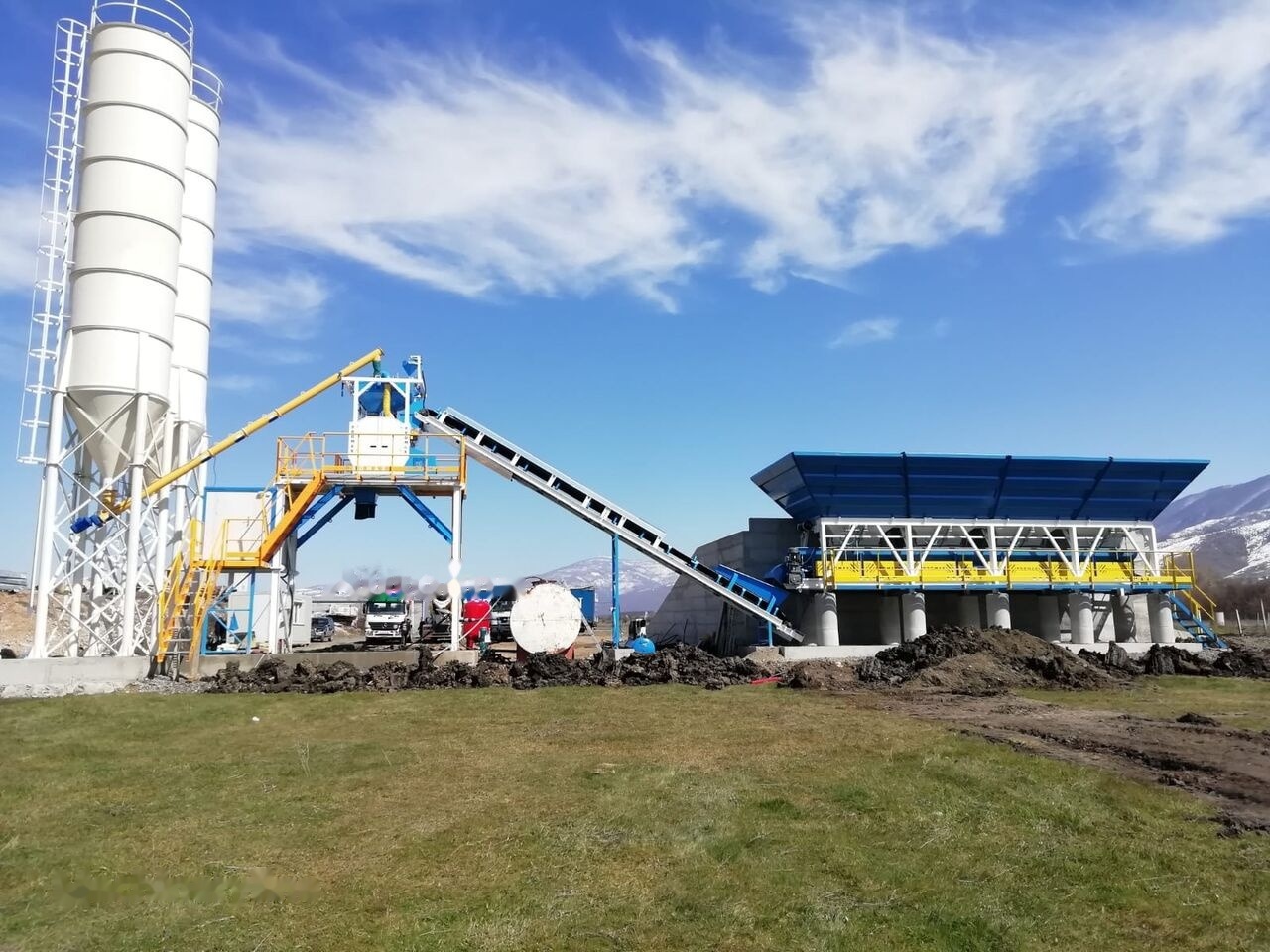 Promax Compact Concrete Batching Plant PROMAX C60-SNG LINE (60m³/h) - Concrete plant: picture 2 Promax Compact Concrete Batching Plant PROMAX C60-SNG LINE (60m³/h) - Concrete plant: picture 2