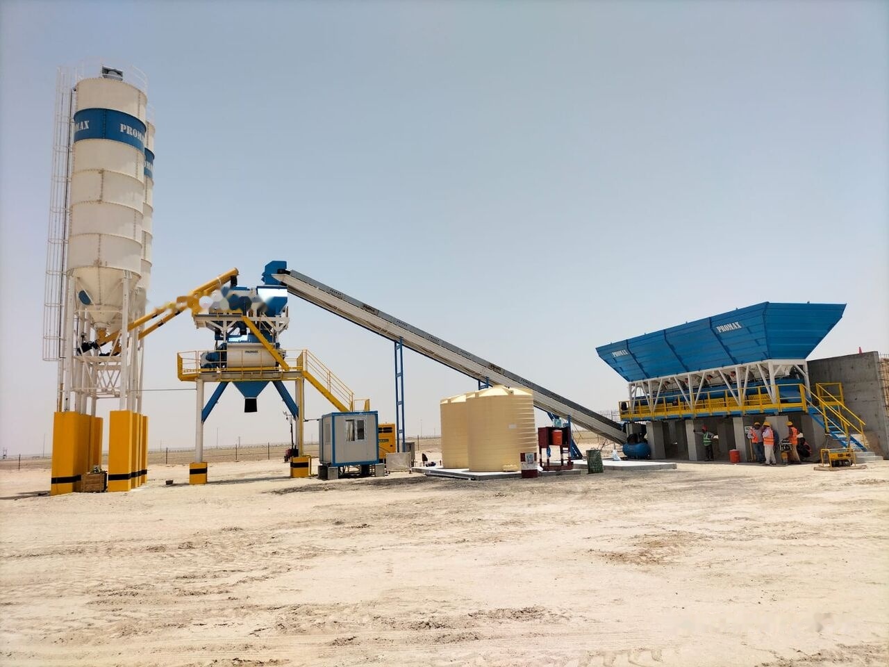 Promax Stationary Concrete Batching Plant S130-TWN (130m/h) - Concrete plant: picture 1 Promax Stationary Concrete Batching Plant S130-TWN (130m/h) - Concrete plant: picture 1