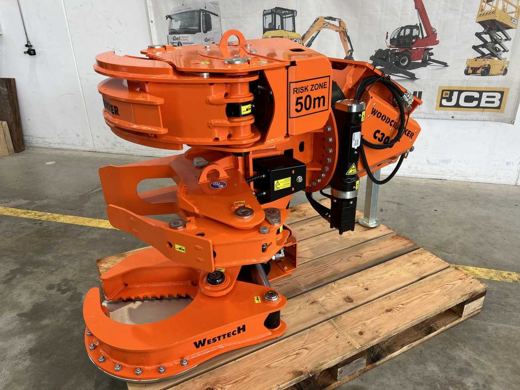 Westtech Woodcracker C300 Fällgreifer / Tiltator - Attachment for Forestry equipment: picture 2 Westtech Woodcracker C300 Fällgreifer / Tiltator - Attachment for Forestry equipment: picture 2