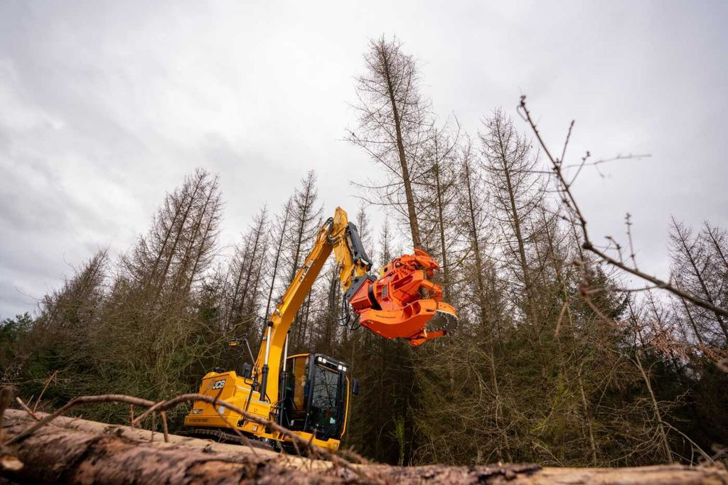 Westtech Woodcracker C350 Fällgreifer Baumschere - Attachment for Forestry equipment: picture 4 Westtech Woodcracker C350 Fällgreifer Baumschere - Attachment for Forestry equipment: picture 4