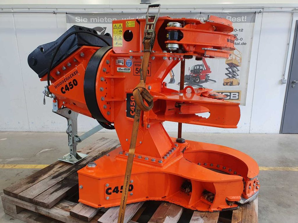 Westtech Woodcracker C450 MS21 Sammler Tiltator - Attachment for Forestry equipment: picture 2 Westtech Woodcracker C450 MS21 Sammler Tiltator - Attachment for Forestry equipment: picture 2