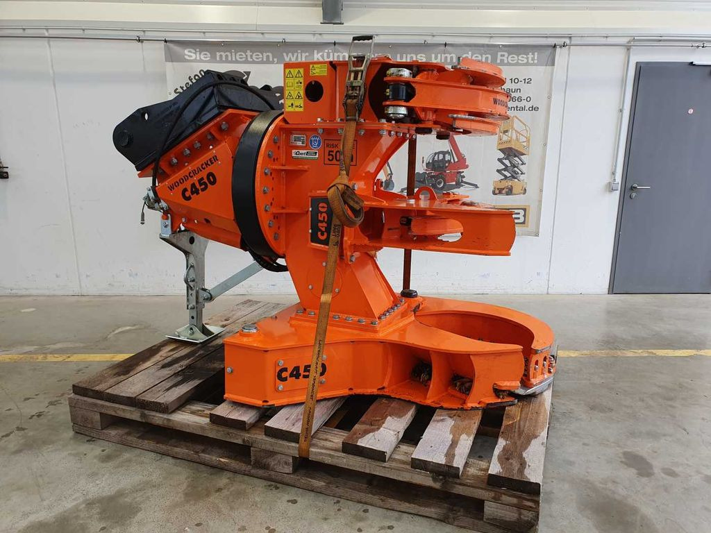 Westtech Woodcracker C450 MS21 Sammler Tiltator - Attachment for Forestry equipment: picture 1 Westtech Woodcracker C450 MS21 Sammler Tiltator - Attachment for Forestry equipment: picture 1