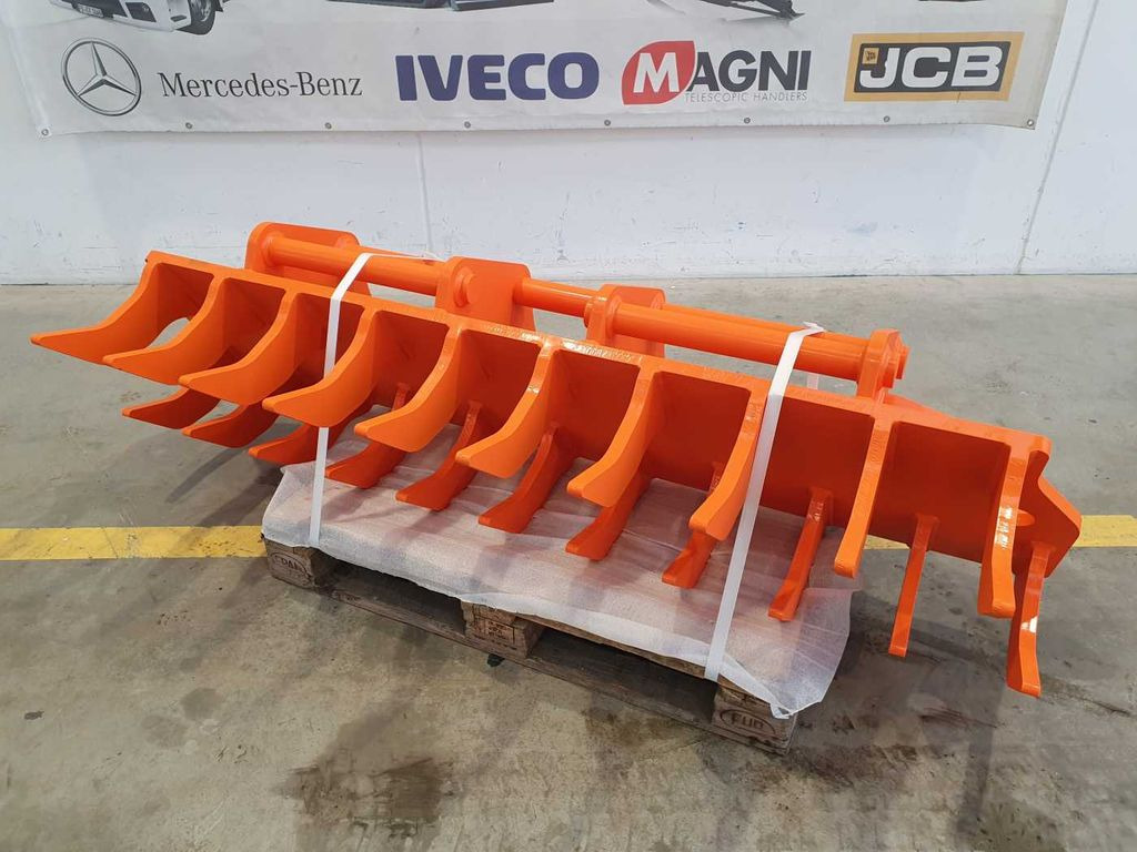 Westtech Woodcracker Feinrechen / Roderechen - Attachment for Forestry equipment: picture 2 Westtech Woodcracker Feinrechen / Roderechen - Attachment for Forestry equipment: picture 2