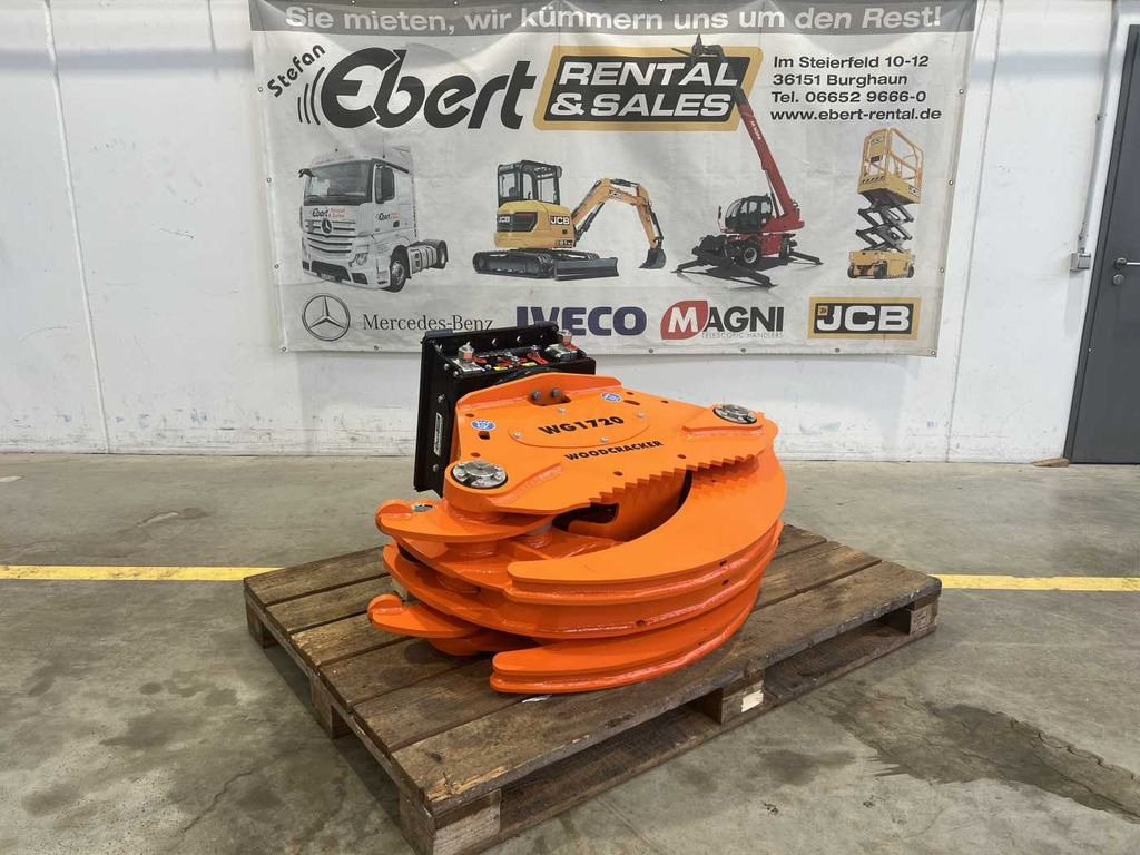 Westtech Woodgripper WG 1720 / RTW28 Rotator NEU Westtech Woodgripper WG 1720 / RTW28 Rotator NEU - Attachment for Construction machinery: picture 1 Westtech Woodgripper WG 1720 / RTW28 Rotator NEU Westtech Woodgripper WG 1720 / RTW28 Rotator NEU - Attachment for Construction machinery: picture 1