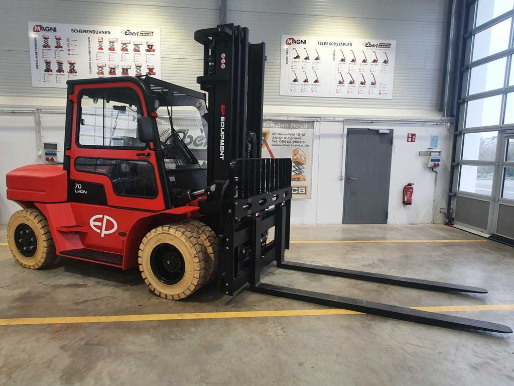 EP Equipment EFL 702 / 7T / Triplex: 5,40m / ZVG - Forklift: picture 4 EP Equipment EFL 702 / 7T / Triplex: 5,40m / ZVG - Forklift: picture 4