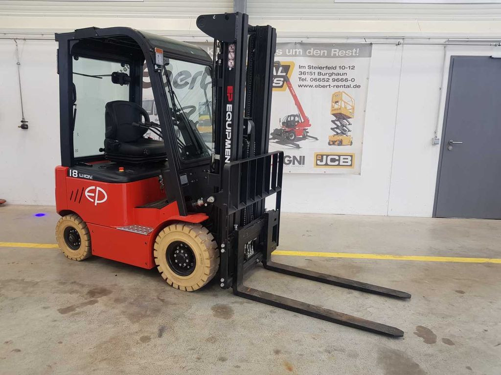 New Electric forklift EP Equipment EFL181 / Triplex: 4,80m / SS / Neu EP Equipment EFL181 / Triplex: 4,80m / SS / Neu: picture 10 New Electric forklift EP Equipment EFL181 / Triplex: 4,80m / SS / Neu EP Equipment EFL181 / Triplex: 4,80m / SS / Neu: picture 10