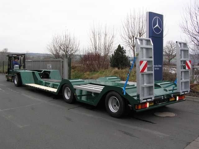 Ebert TL 30 ST Spezialtieflader - Low loader trailer: picture 2 Ebert TL 30 ST Spezialtieflader - Low loader trailer: picture 2