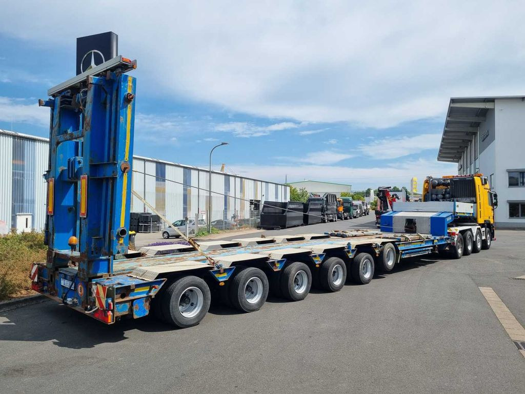 Goldhofer STZ-H6-57/80A Teleskop-Tieflader Waggontransport - Low loader semi-trailer: picture 3 Goldhofer STZ-H6-57/80A Teleskop-Tieflader Waggontransport - Low loader semi-trailer: picture 3