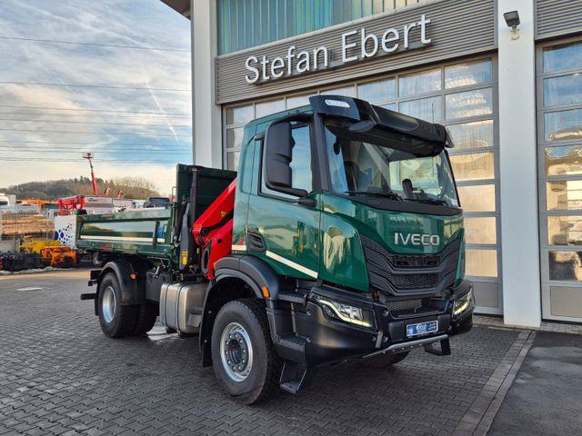 Iveco AD200X40/P HR OFF 4x2 Palfinger PK 12.501 FunK - Tipper: picture 3 Iveco AD200X40/P HR OFF 4x2 Palfinger PK 12.501 FunK - Tipper: picture 3