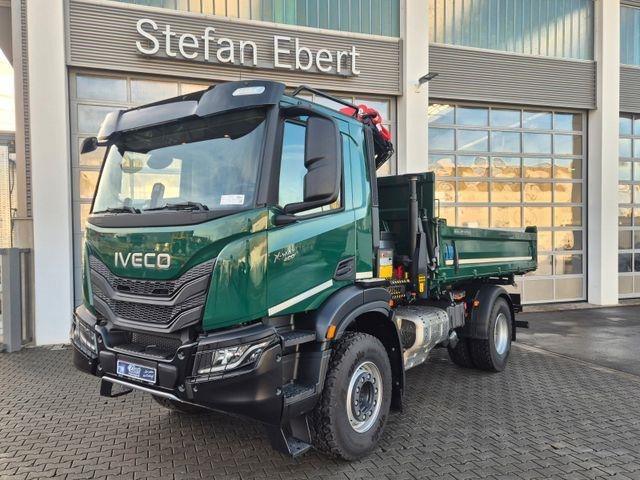 Iveco AD200X40/P HR OFF 4x2 Palfinger PK 12.501 FunK - Tipper: picture 2 Iveco AD200X40/P HR OFF 4x2 Palfinger PK 12.501 FunK - Tipper: picture 2