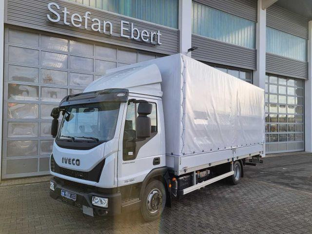 Iveco Eurocargo ML75E19/P LBW Klima Kamera - Curtain side truck: picture 1 Iveco Eurocargo ML75E19/P LBW Klima Kamera - Curtain side truck: picture 1