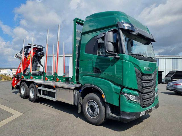 Iveco X-WAY AS300X57ZP ON+ 6x4 Palfinger Epsilon M12 Z - Timber truck: picture 2 Iveco X-WAY AS300X57ZP ON+ 6x4 Palfinger Epsilon M12 Z - Timber truck: picture 2
