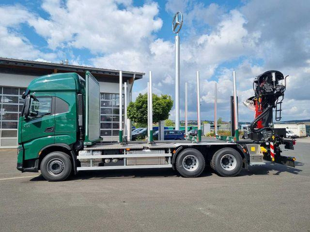 Iveco X-WAY AS300X57ZP ON+ 6x4 Palfinger Epsilon M12 Z - Timber truck: picture 4 Iveco X-WAY AS300X57ZP ON+ 6x4 Palfinger Epsilon M12 Z - Timber truck: picture 4