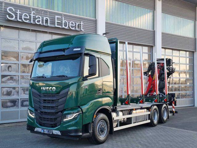 Iveco X-Way AS300X57 Z/P HR ON+ 6x4 (6x6 Hi Traction) - Timber truck: picture 3 Iveco X-Way AS300X57 Z/P HR ON+ 6x4 (6x6 Hi Traction) - Timber truck: picture 3