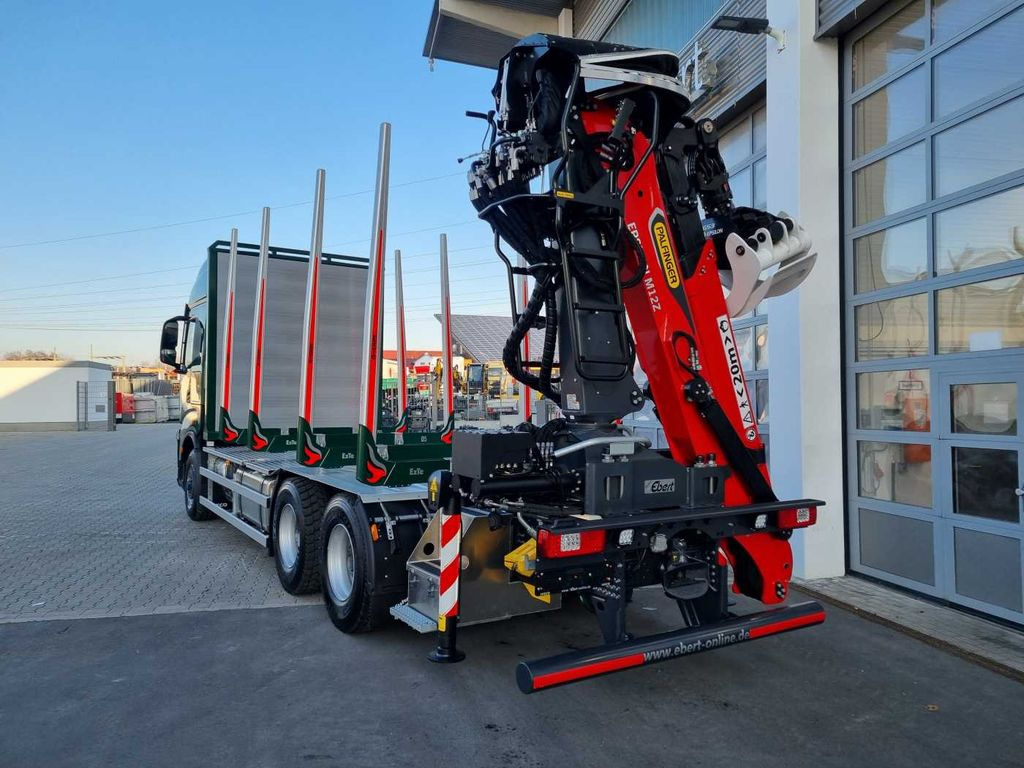 New Timber truck, Crane truck Iveco X-Way AS300X57 Z/P HR ON+ 6x4 (6x6 Hi Traction): picture 8