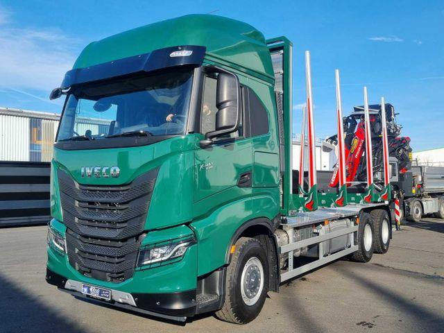 Iveco X-Way AS300X57 Z/P HR ON+ 6x4 (6x6 Hi Traction) - Timber truck: picture 4 Iveco X-Way AS300X57 Z/P HR ON+ 6x4 (6x6 Hi Traction) - Timber truck: picture 4
