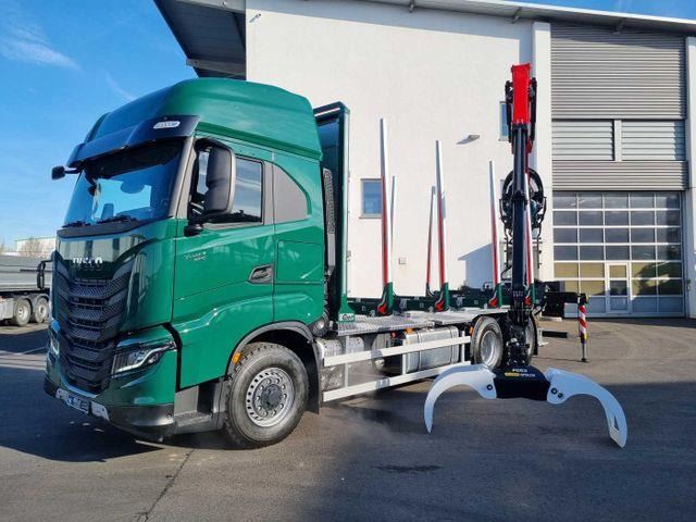 Iveco X-Way AS300X57 Z/P HR ON+ 6x4 (6x6 Hi Traction) - Timber truck: picture 1 Iveco X-Way AS300X57 Z/P HR ON+ 6x4 (6x6 Hi Traction) - Timber truck: picture 1
