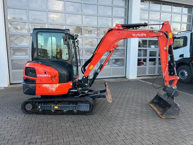 Kubota KX 037-4 / nur 531h! / 2024 / hydr. Grabenräumer - Mini excavator: picture 2 Kubota KX 037-4 / nur 531h! / 2024 / hydr. Grabenräumer - Mini excavator: picture 2