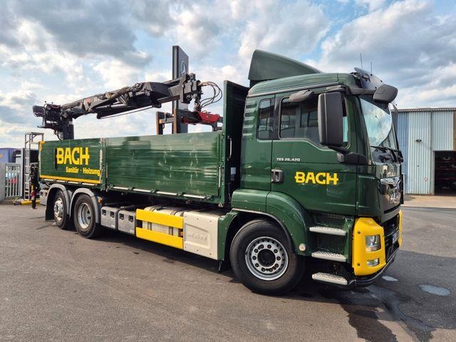 MAN TGS 26.420 6x2-4 LL Hiab 177K PRO 2 Stück - Dropside/ Flatbed truck: picture 4 MAN TGS 26.420 6x2-4 LL Hiab 177K PRO 2 Stück - Dropside/ Flatbed truck: picture 4