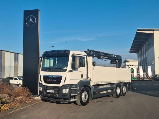 MAN TGS 26.460 6x2 Baustoff / Hiab 177 K - Dropside/ Flatbed truck: picture 2 MAN TGS 26.460 6x2 Baustoff / Hiab 177 K - Dropside/ Flatbed truck: picture 2