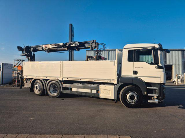 MAN TGS 26.460 6x2 Baustoff / Hiab 177 K - Dropside/ Flatbed truck: picture 5 MAN TGS 26.460 6x2 Baustoff / Hiab 177 K - Dropside/ Flatbed truck: picture 5