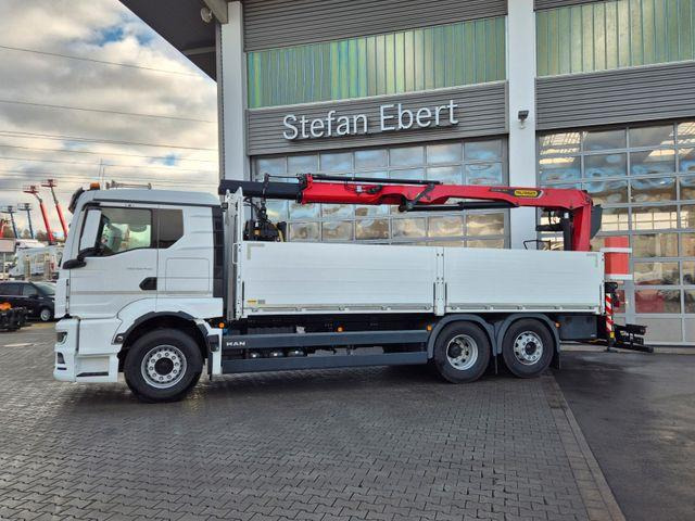 MAN TGS 26.470 6x2-4 LL Baustoff Palfinger PK20.501L - Dropside/ Flatbed truck: picture 5 MAN TGS 26.470 6x2-4 LL Baustoff Palfinger PK20.501L - Dropside/ Flatbed truck: picture 5