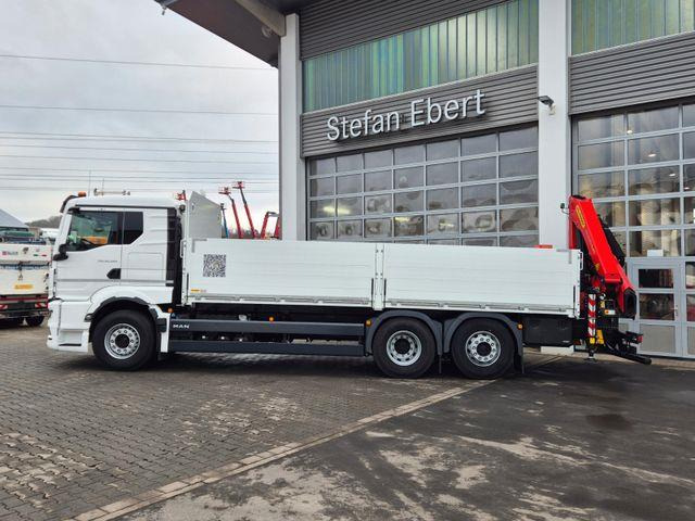 MAN TGS 26.470 6x2-4 LL Palfinger PK19.001 SLD5 Funk - Dropside/ Flatbed truck: picture 5 MAN TGS 26.470 6x2-4 LL Palfinger PK19.001 SLD5 Funk - Dropside/ Flatbed truck: picture 5