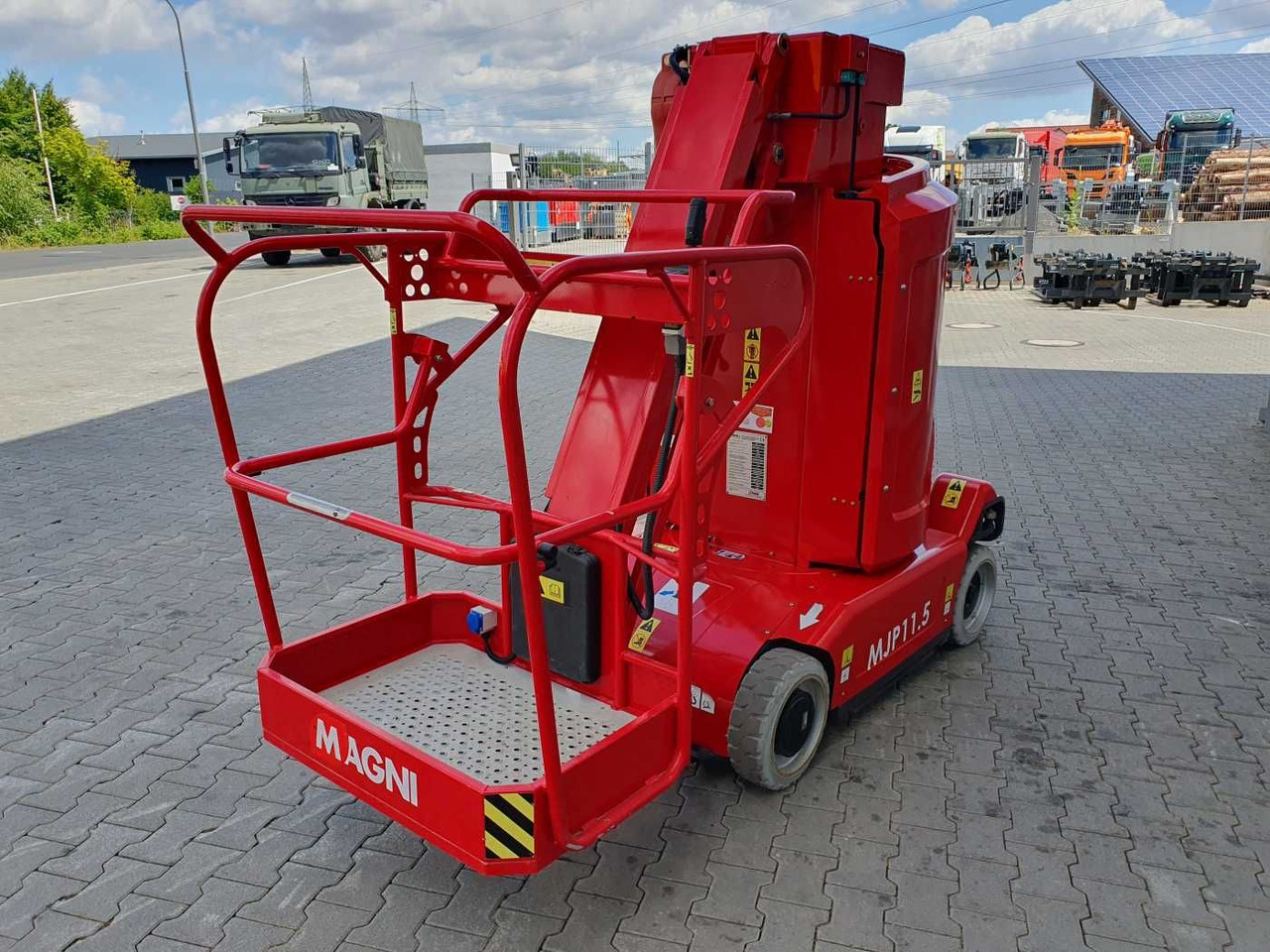 Magni MJP11.5 / Mastbühne / 11,2m! / nur 49h! leasing Magni MJP11.5 / Mastbühne / 11,2m! / nur 49h!: picture 7