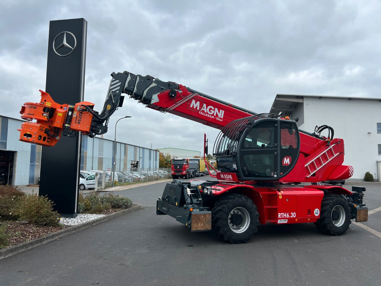 Magni RTH 6.30 SH / Fällkran / Westtech CS750 - Telescopic handler: picture 1 Magni RTH 6.30 SH / Fällkran / Westtech CS750 - Telescopic handler: picture 1