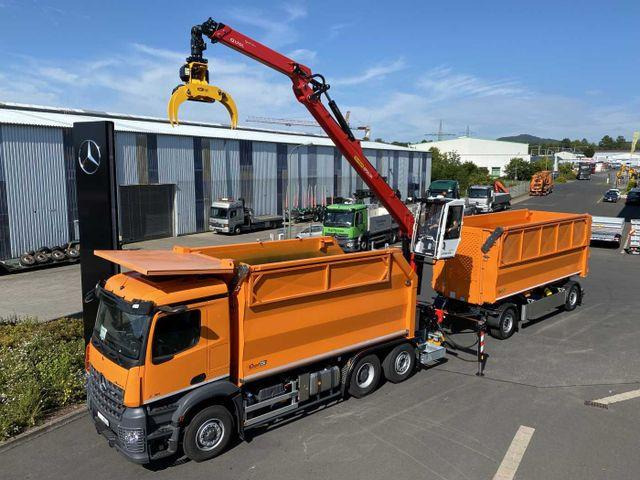 Mercedes-Benz Arocs 2751L HAD + Q170L (11,5m) -EBERT-Forst-LKW - Timber truck: picture 2 Mercedes-Benz Arocs 2751L HAD + Q170L (11,5m) -EBERT-Forst-LKW - Timber truck: picture 2