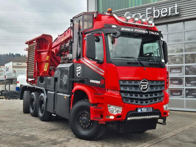 Mercedes-Benz TUROX 8x8 Eschlböck Biber 92 Holzhacker / 1.512h - Timber truck: picture 4 Mercedes-Benz TUROX 8x8 Eschlböck Biber 92 Holzhacker / 1.512h - Timber truck: picture 4