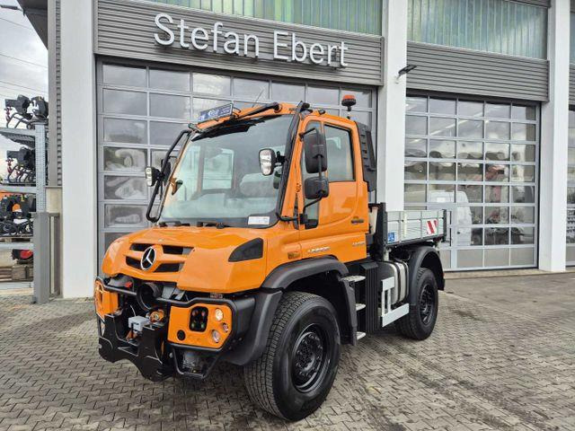 Mercedes-Benz Unimog U423 4x4 Hydrostat Zapfwelle - Tipper: picture 2 Mercedes-Benz Unimog U423 4x4 Hydrostat Zapfwelle - Tipper: picture 2