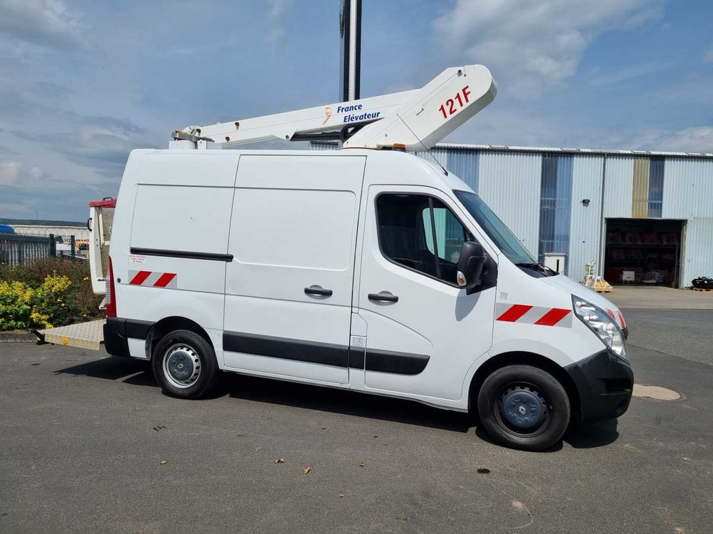 Truck mounted aerial platform, Commercial vehicle Renault Master 2.3 dCi / France Elevateur 121FCC, 12,5m: picture 8
