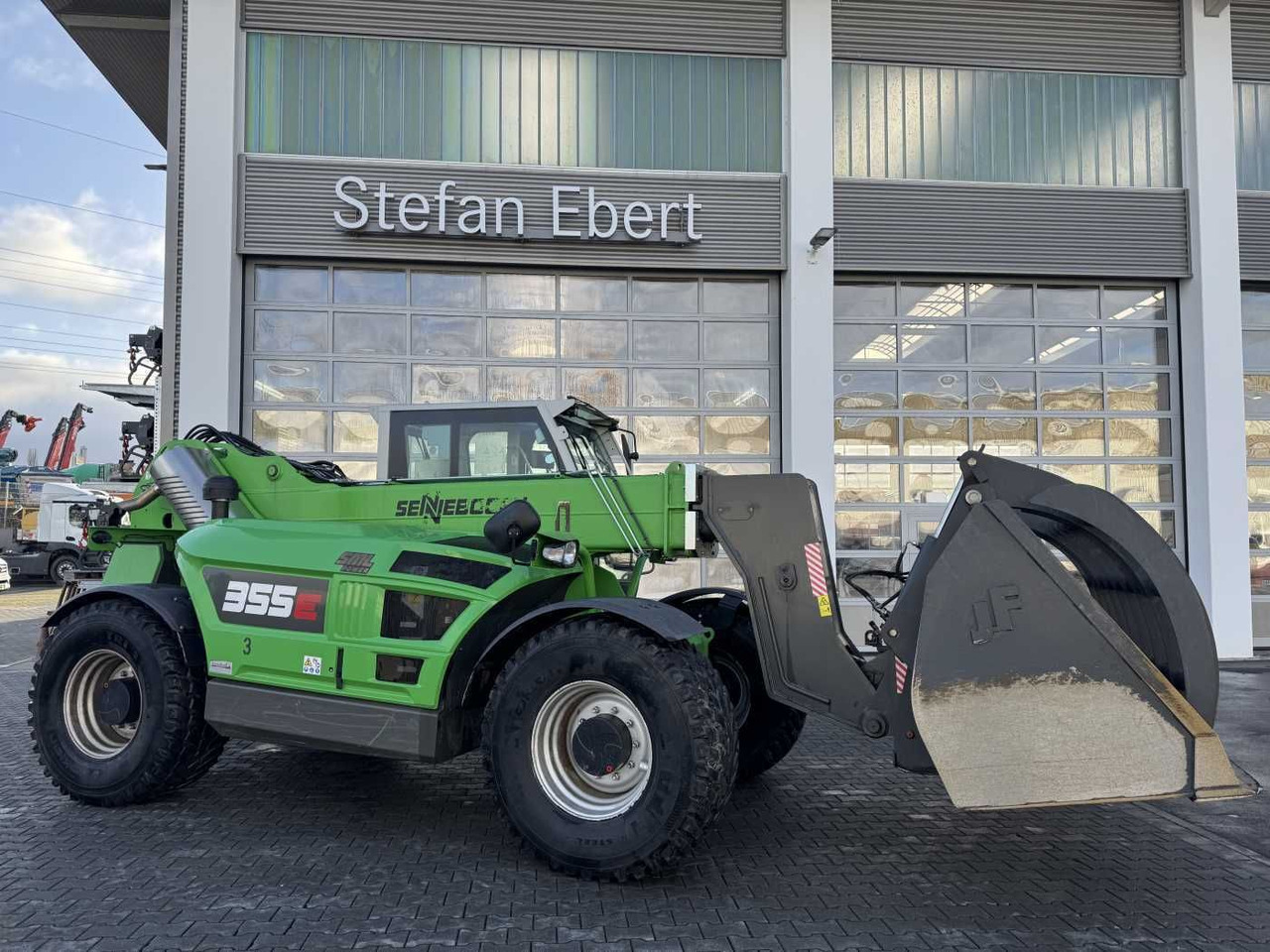 Sennebogen 355 E / Greifschaufel / nur 998h! - Wheel loader: picture 1 Sennebogen 355 E / Greifschaufel / nur 998h! - Wheel loader: picture 1