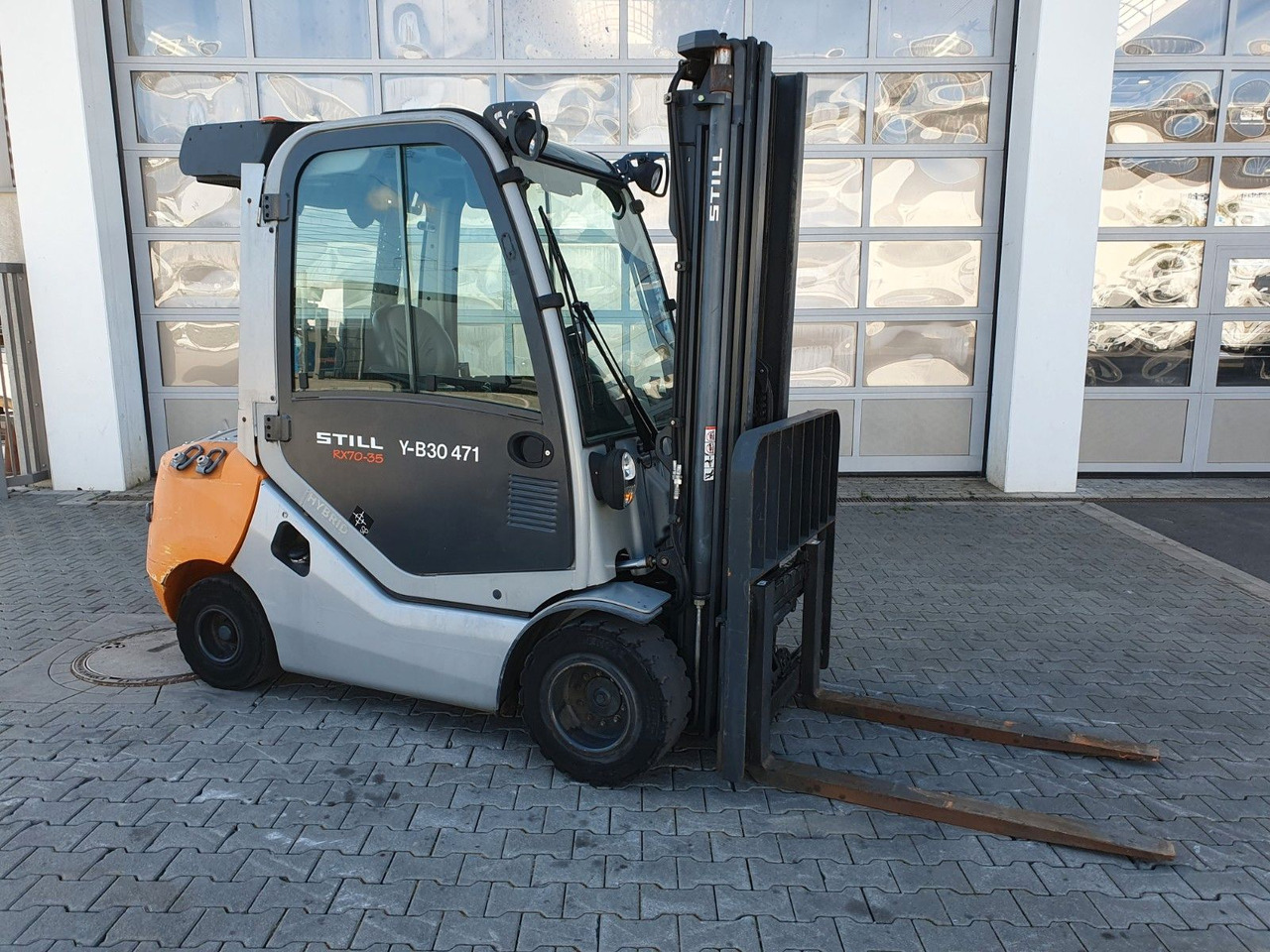 Still RX70-35 / Triplex: 4.80m / nur 2.004h! / Klima - Diesel forklift: picture 2 Still RX70-35 / Triplex: 4.80m / nur 2.004h! / Klima - Diesel forklift: picture 2