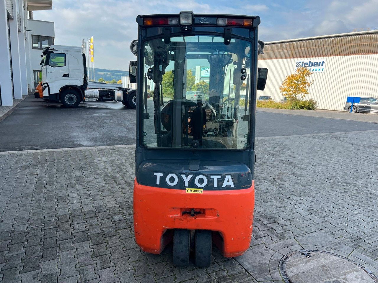 Toyota 8FBET15 / Triplex: 4.30m / nur 1.187h! / SS - Electric forklift: picture 5 Toyota 8FBET15 / Triplex: 4.30m / nur 1.187h! / SS - Electric forklift: picture 5