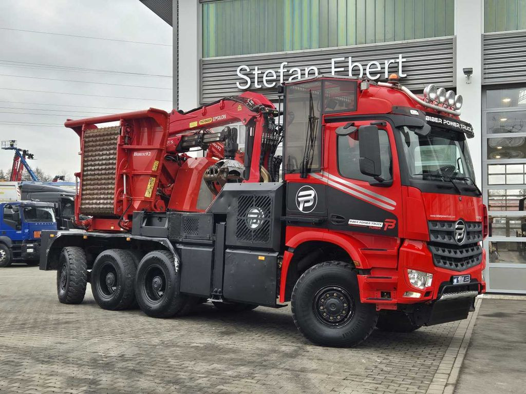 Mercedes-Benz TUROX 8x8 Eschlböck Biber 92 Holzhacker / 1.512h - Truck: picture 5 Mercedes-Benz TUROX 8x8 Eschlböck Biber 92 Holzhacker / 1.512h - Truck: picture 5