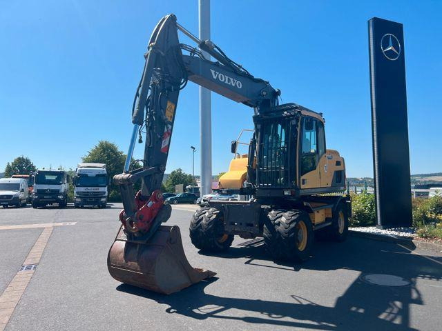 Wheel excavator Volvo EW160D / 2014 / 1xTieflöffel / Forstschutzgitter: picture 10 Wheel excavator Volvo EW160D / 2014 / 1xTieflöffel / Forstschutzgitter: picture 10